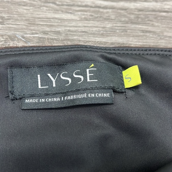 Lysse Women’s signature center seam brown leggings- NWT size small - Picture 11 of 12